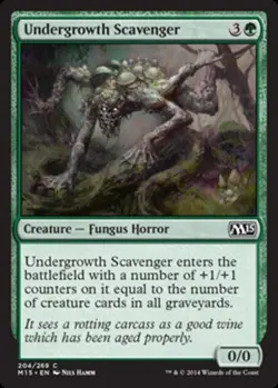 Undergrowth Scavenger - Magic 2015 (M15) #204/269 MTG Magic The Gathering - Image 1