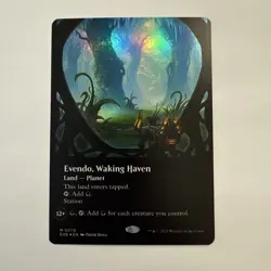 Evendo Waking Haven FOIL Borderless 279 Edge of Eternities EOE MTG Unplayed MINT - Image 4