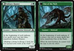 Solitary Hunter // One of the Pack - Shadows Over Innistrad #229/297 MTG Magic T - Image 1