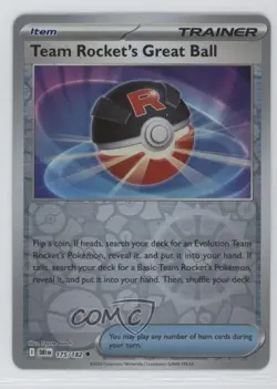 Team Rocket's Great Ball Reverse Foil Pokemon Destined Rivals (DRI) #175 - Image 1