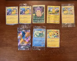 Lot Of Pokemon Promos! Sealed Pikachu And More! Great Centering! - Image 1