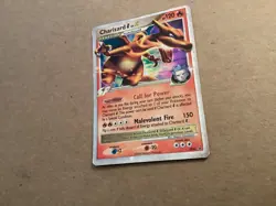 2009 Charizard pokemon card SP level up Promo DP45 - Image 4