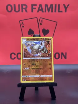 Graveler 068/159 Crown Zenith Pokemon TCG Reverse Holo Uncommon 2023 LP - Image 1