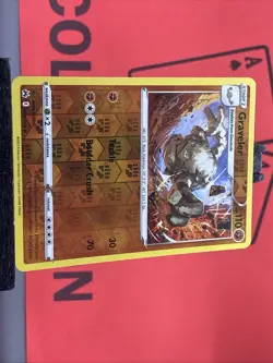 Graveler 068/159 Crown Zenith Pokemon TCG Reverse Holo Uncommon 2023 LP - Image 4