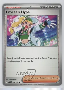 Emcee's Hype Pokemon Destined Rivals (DRI) #163 - Image 1