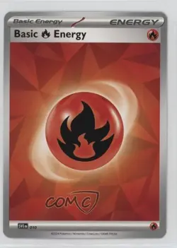 Fire Energy (Cracked Ice) Pokemon Scarlet & Violet Basic Energies (SVEEN) #010 - Image 1