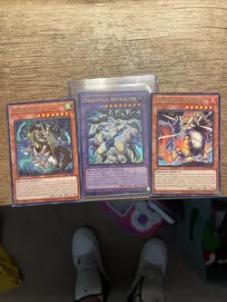 Dracotail Arthalion JUSH-EN006 UR YuGiOh. NM +2 Free & Bonus Cards FREESHIP! - Image 1