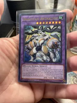 Dracotail Arthalion JUSH-EN006 UR YuGiOh. NM +2 Free & Bonus Cards FREESHIP! - Image 4