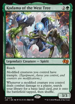 89 Kodama of the West Tree- Foundations Jumpstart Regular MTG-NM - Image 1