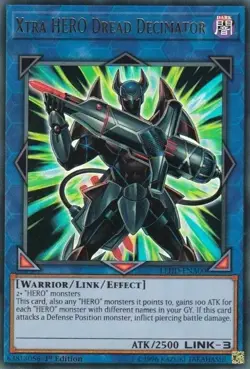 LEHD-ENA00 Xtra HERO Dread Decimator Ultra Rare 1st Edition Near Mint YuGiOh TCG - Image 1