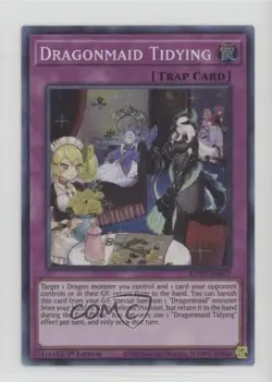 Dragonmaid Tidying (SR) 1st Ed. YuGiOh Rise of the Duelist #ROTD-EN077 - Image 1
