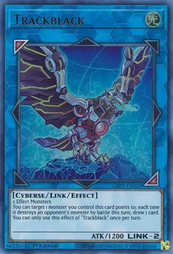 GFP2-EN028 Trackblack Ultra Rare Near Mint 1st Edition YuGiOh TCG - Image 1