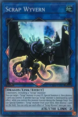 CHIM-ENSE1 Scrap Wyvern Limited Edition Super Rare Near Mint YuGiOh TCG - Image 1