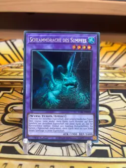 Yugioh Schlammdrache des Sumpfes Secret Rare RA01-DE028 - Image 1