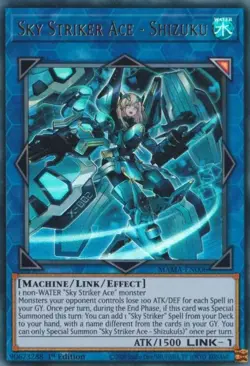 MAMA-EN006 Sky Striker Ace - Shizuku Ultra Rare 1st Edition Near Mint YuGiOh TCG - Image 1
