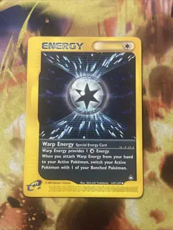 Pokemon Card - Warp Energy 147/147 - E-Series Aquapolis 2002 - Image 1