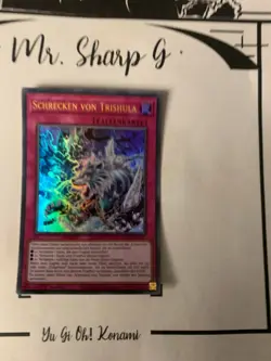 SCHRECKEN VON TRISHULA - 1. AUFLAGE GFTP-DE127 DE Yu-Gi-OH! CARD ULTRA RARE - Image 2