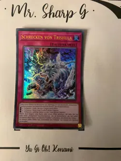 SCHRECKEN VON TRISHULA - 1. AUFLAGE GFTP-DE127 DE Yu-Gi-OH! CARD ULTRA RARE - Image 3