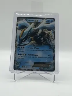Pokemon TCG Lugia EX Legendary Card 102/113 Holo Shiny Kyurem EX BW37 - Image 1