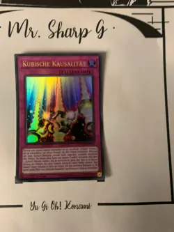 KUBISCHE KAUSALITAT - 1. AUFLAGE DUOV-DE051 DEUTSCH Yu-Gi-Oh! CARD ULTRA RARE - Image 2