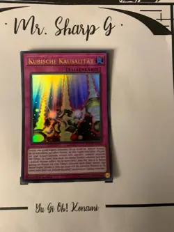 KUBISCHE KAUSALITAT - 1. AUFLAGE DUOV-DE051 DEUTSCH Yu-Gi-Oh! CARD ULTRA RARE - Image 3