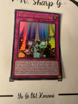 KUBISCHE KAUSALITAT - 1. AUFLAGE DUOV-DE051 DEUTSCH Yu-Gi-Oh! CARD ULTRA RARE - Image 5