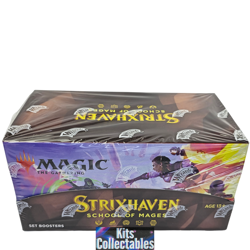 New Sealed Magic the Gathering Strixhaven: School of Mages Set Booster Box MTG 630509975679 - Image 1
