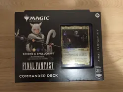 MTG Final Fantasy Scions Spellcraft Commander Deck Sealed And New - Image 1