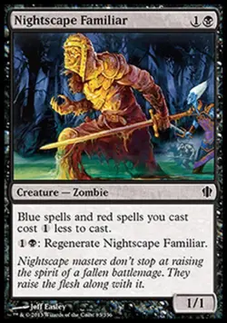 Nightscape Familiar - Light Play MTG Commander 2013 Edition - Image 1
