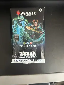 Temur Roar NEW MTG Tarkir Dragonstorm Commander Deck - Magic Cards Sealed - Image 1