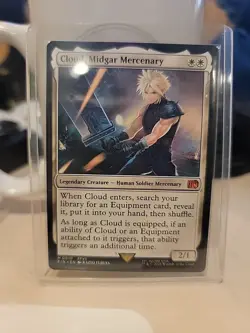 Cloud, Midgar Mercenary FIN NM MTG 10 - Image 1
