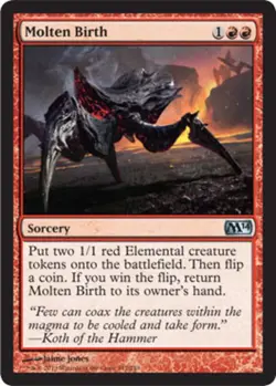 Molten Birth - Magic 2014 (M14) #147/249 MTG Magic The Gathering - Image 1