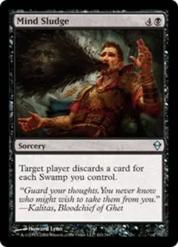 Mind Sludge - Zendikar #102/249 MTG Magic The Gathering - Image 1