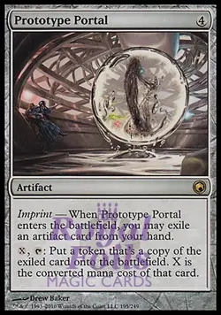 Prototype Portal 1x FOIL SOM MTG Scars of Mirrodin Rare MINT artifact - Image 1