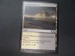 Scoured Barrens x4 MTG Core Set 2020 Multi-Color Common Land NM/M - Image 1