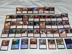 LARGE XL MTG GOBLINS magic the gathering collection!!+Bonuses! - Image 2