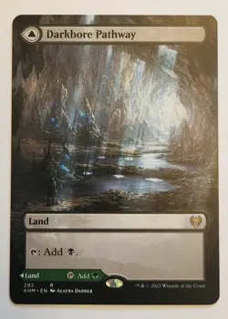 MTG Darkbore & Slitherbore Pathway #292 Rare Land NM+ - Image 2