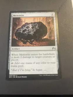 Meteorite - Origins - Magic the Gathering MTG Nice! - Image 1