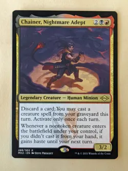 CHAINER, NIGHTMARE ADEPT-MTG-MODERN HORIZONS 2-RARE 289/303 - Image 1