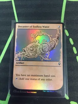 MTG Magic The Gathering Decanter Of Endless Water Foil CLB Showcase DnD - Image 1