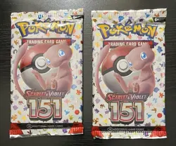 2x SV: 151 Pokemon Booster Packs NEW / SEALED English - Image 1