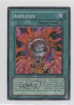Amplifier Unlimited YuGiOh Ancient Sanctuary #AST-040 2004 READ - Image 1