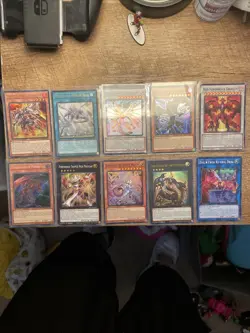 Lot Of 10 Holo Rare Yugioh Cards MP24/SDWD/ALIN/SDCK/MZTM Near Mint! FREESHIP! - Image 1