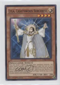 Lyla Lightsworn Sorceress 1st Ed. YuGiOh Master of Pendulum Structure Deck - Image 1