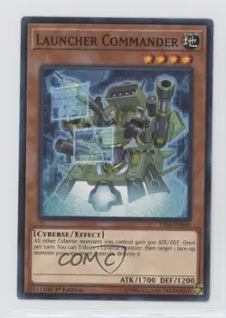 Launcher Commander 1st Ed. YuGiOh Structure Deck: Codebreaker #YS18-EN009 - Image 1