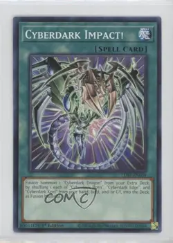 Cyberdark Impact! 1st Ed. YuGiOh Legendary Duelists: Season 1 #LDS1-EN038 - Image 1