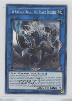 Tri-Brigade Rugal the Silver Sheller 1st Ed. YuGiOh Phantom Rage #PHRA-EN047 - Image 1