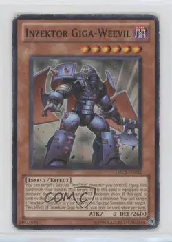 Inzektor Giga-Weevil Unlimited YuGiOh Order of Chaos #ORCS-EN022 READ - Image 1