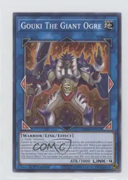Gouki the Giant Ogre 1st Ed. YuGiOh Gold Sarcophagus Tin Mega Pack #MP19-EN102 - Image 1