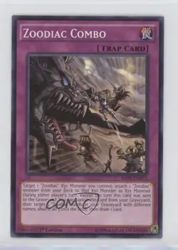 Zoodiac Combo 1st Ed. YuGiOh Raging Tempest #RATE-EN071 - Image 1